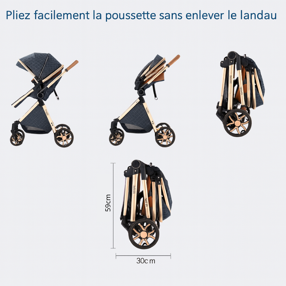 Poussette TrioFlex 3-en-1