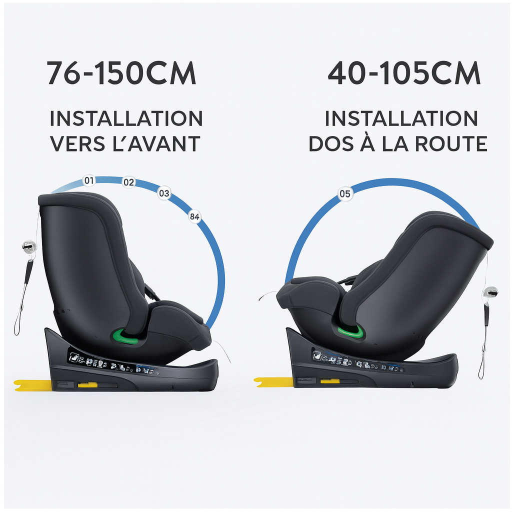 Siège Auto Spin 360