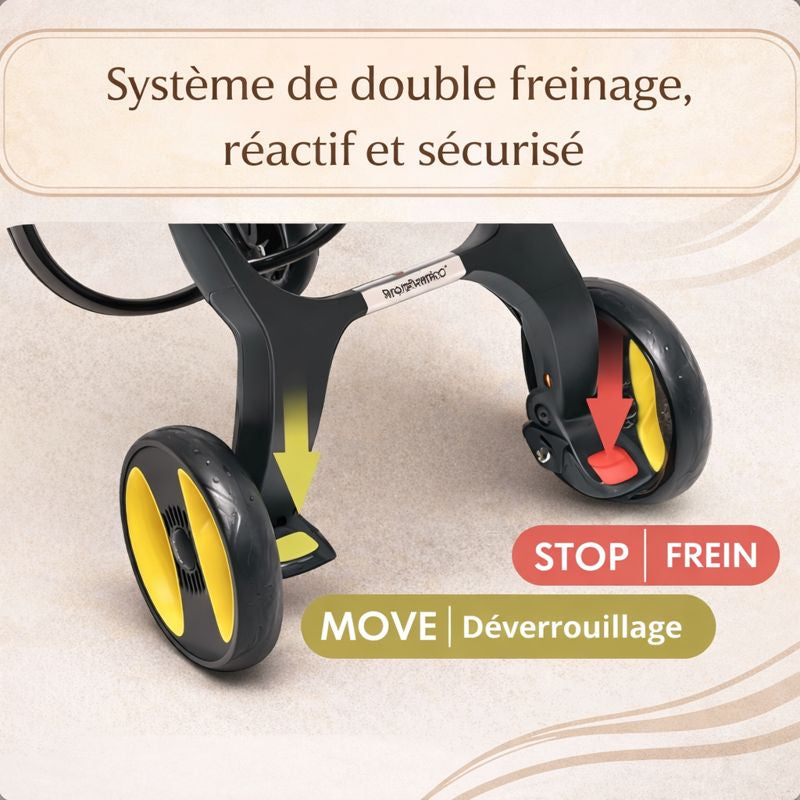 Poussette 3-en-1 YazoGo Travel