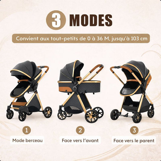 Poussette TrioFlex 3-en-1