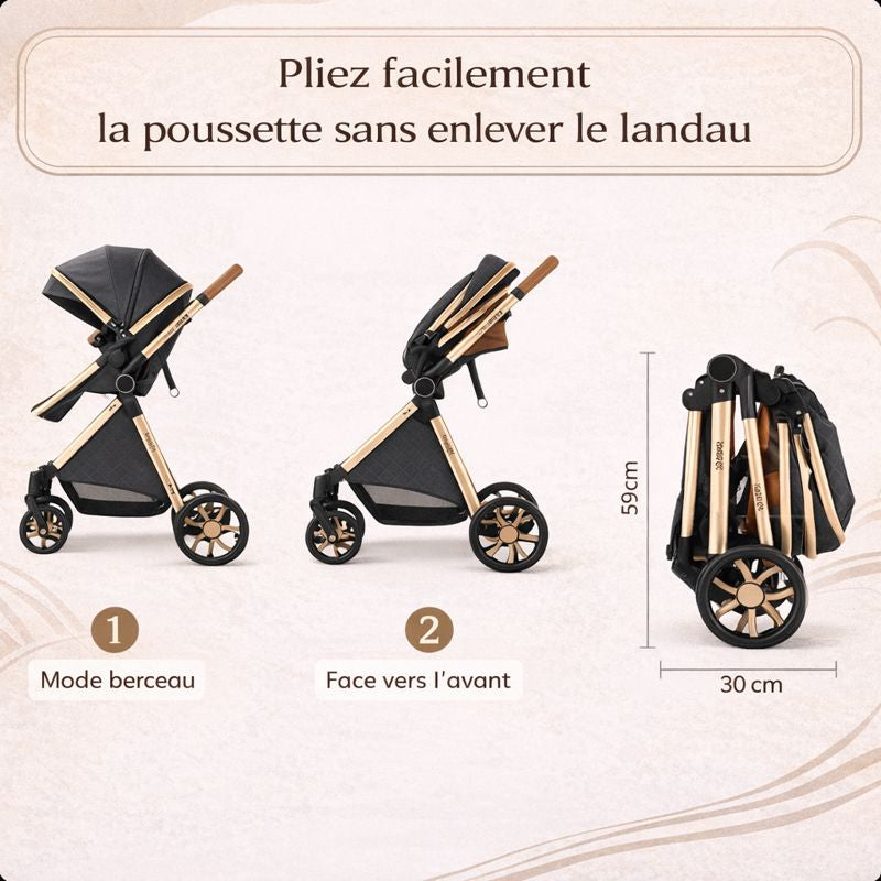 Poussette TrioFlex 3-en-1