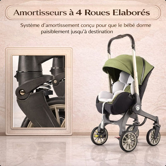 Poussette FlexiGo 4-en-1