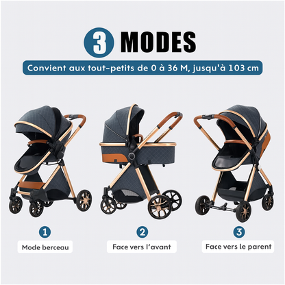 Poussette TrioFlex 3-en-1