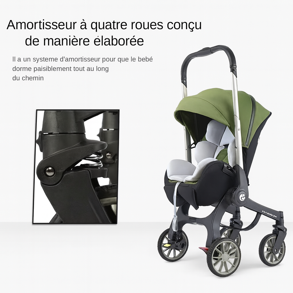 Poussette FlexiGo 4-en-1